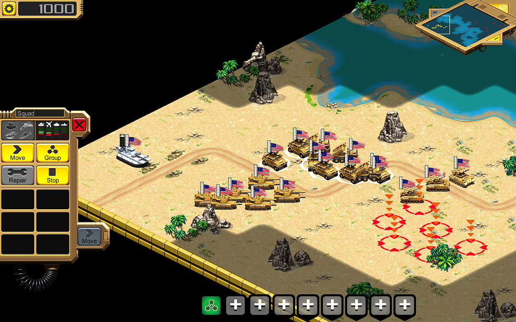 Desert Stormfront RealTime Strategy (RTS) Featured Games JVM Gaming
