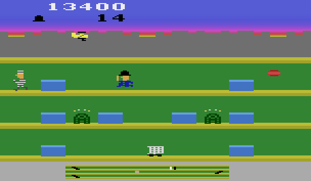 Keystone Kapers, Atari 2600