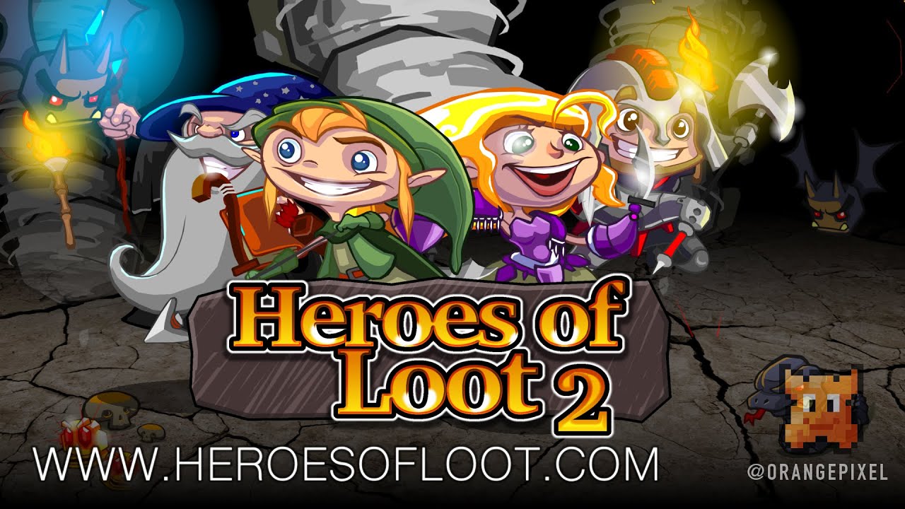 Heroes of Loot 2 - Steam + Android + iOS (libgdx) - Featured Games - JVM  Gaming