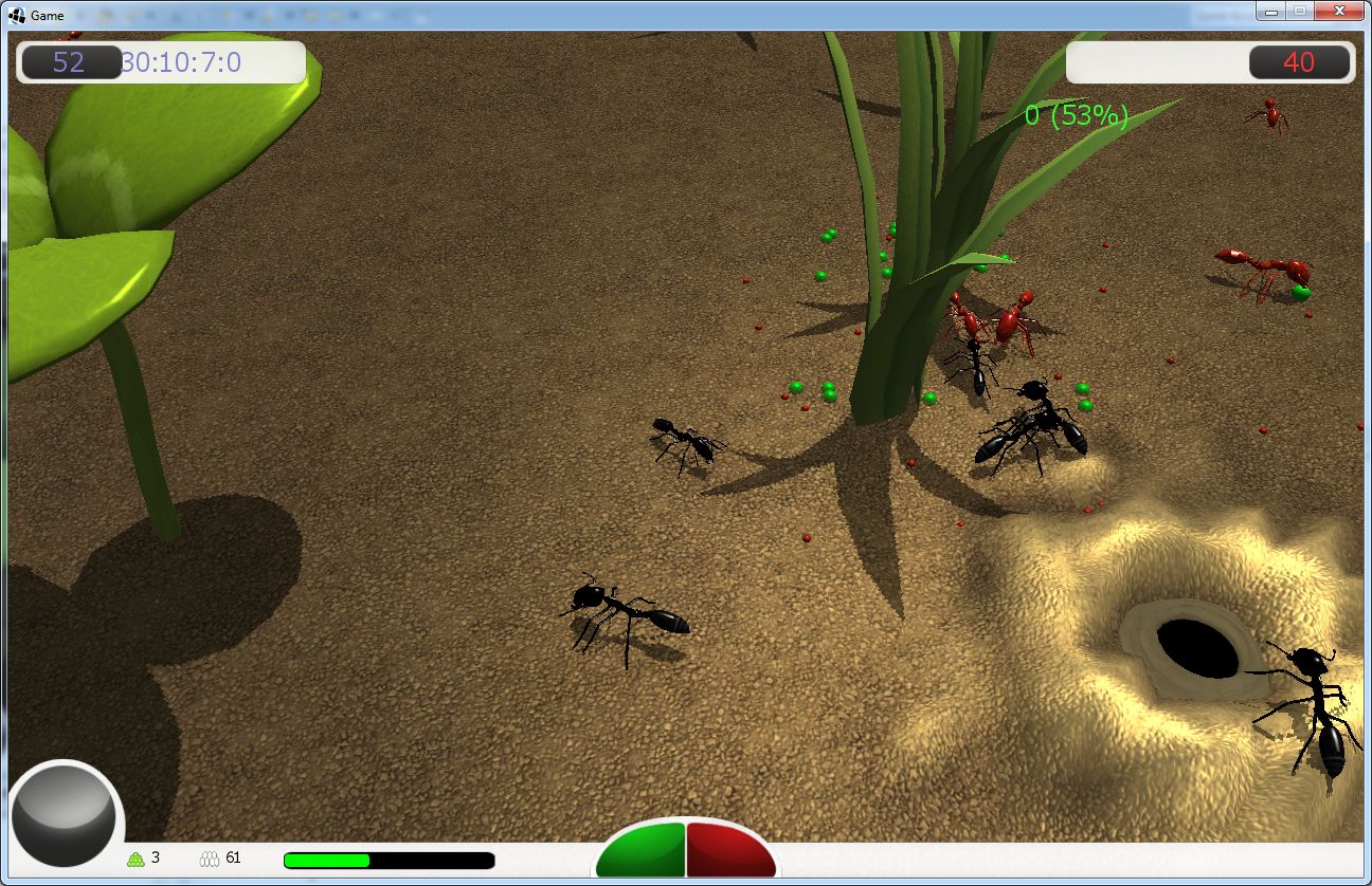 Ant Colony Simulation WIP Games Tools Toy Projects JVM Gaming
