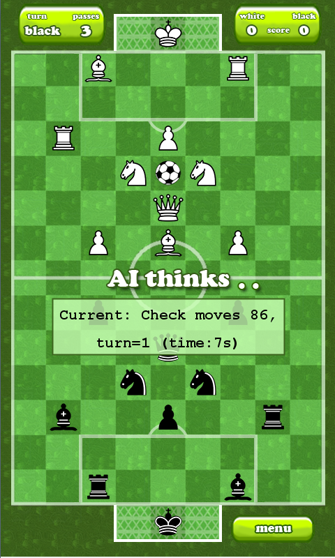 What is the game of recursive chess?